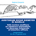 Inaugurazione dell'Auditorium "Oscar Niemeyer" di Ravello