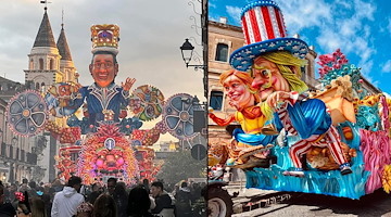 Acireale in festa: il Carnevale 2025 conquista con i suoi carri allegorici spettacolari /foto