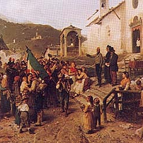Gerolamo Induno - La partenza dei coscritti nel 1866, 1878