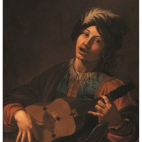 Maestro dell’Incredulità di San Tommaso (Jean Ducamps?)
Suonatore di chitarra
1620 ca.