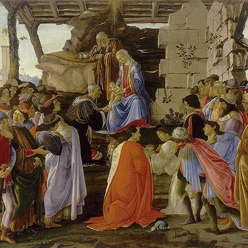 Sandro Botticelli, Adorazione dei Magi, 1475-1476 ca., Firenze, Galleria degli Uffizi