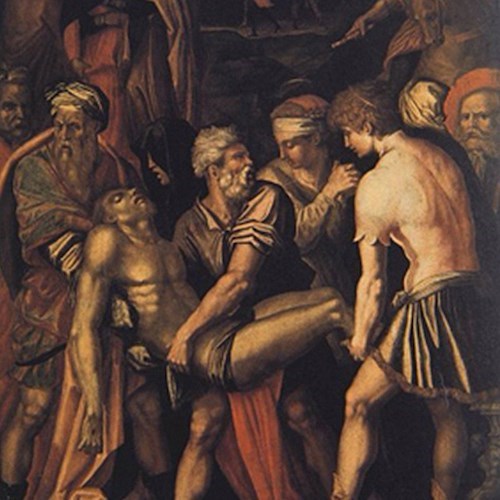 Deposizione nel sepolcro<br />&copy; Giorgio Vasari Olio su Tela - Arezzo Museo Vasari