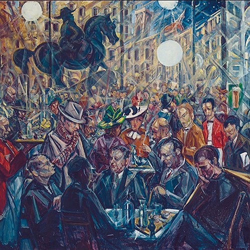 Baccio Maria Bacci (Firenze 1888-1974)
Solaria alle Giubbe Rosse
 1930-1940
 olio su tela
 Firenze, Galleria d'arte moderna di Palazzo Pitti
 1481
 tavola 
 Altenburg, Lindenau-Museum