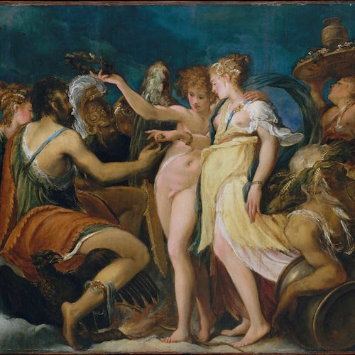 Andrea Schiavone “Nozze tra Cupido e Psiche”, 1550 – ca.