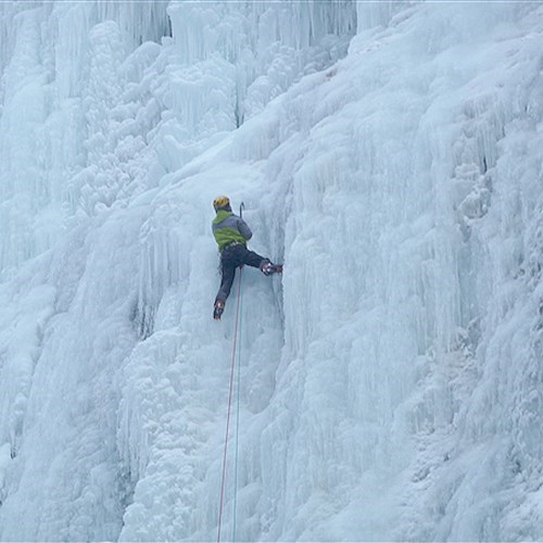 Arrampicata su Ghiaccio (Marmolada)