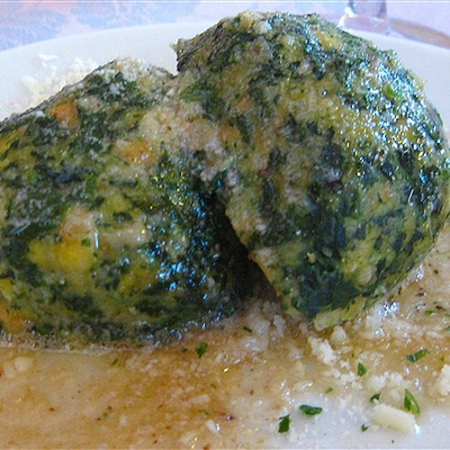 Canederli di spinaci