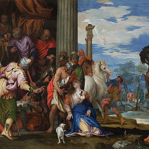 Paolo Veronese 
Martirio di Santa Giustina
Olio su tela, cm 104 x 138
Padova, Musei Civici, Museo d’Arte Medioevale e Moderna, inv. 466